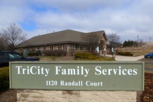 TriCity Family Services and sign